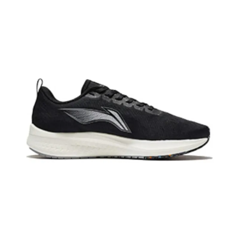 LiNing Red Hare 5 Cushioning Anti Slip And Wear Resistant Low Top Running Shoes Women's Black Gray-1