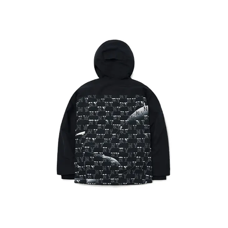 MLB New York Yankees Puffer Jackets Unisex Black-1