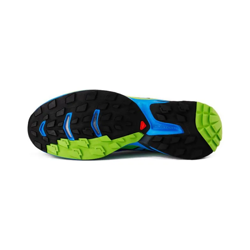 SALOMON XT-Wings Pro 2 Hombre Cushioning Anti-Slip And Wear-Resistant Low-Top Outdoor Shoes Blue Black Green-5
