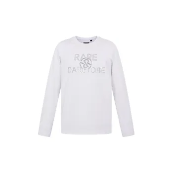 RARE Long Sleeved T Shirt Men's White