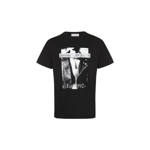 Alexander McQueen Graphic Printed Crewneck T-Shirt