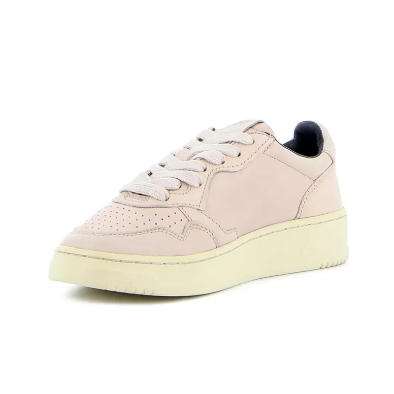 AUTRY Medalist Low Goatskin Sneakers 'Ivory' Women's-2