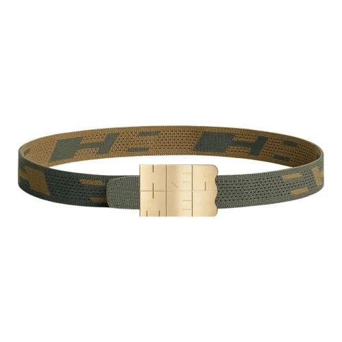 HERMES Other Belts Men Brown/Green