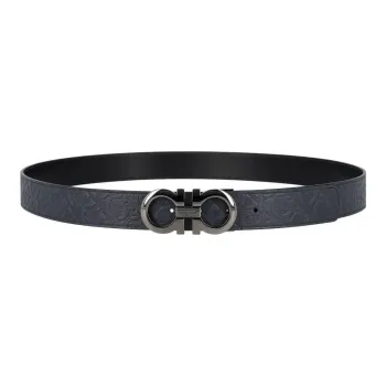 Ferragamo Reversible Gancini Buckle Belt