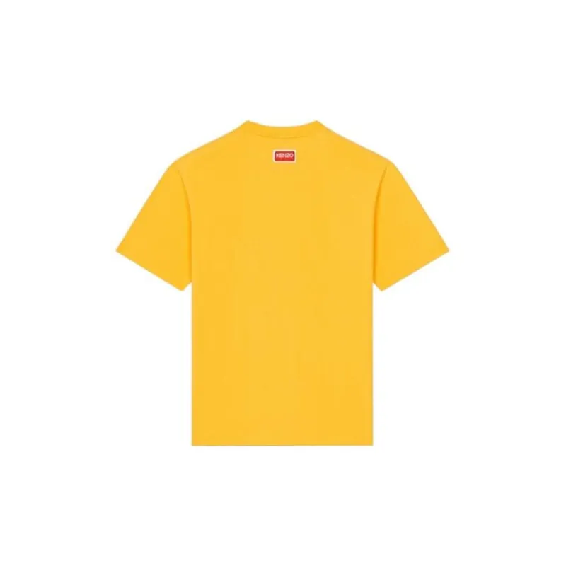 KENZO Boke Flower Series T Shirts Men Gold-1