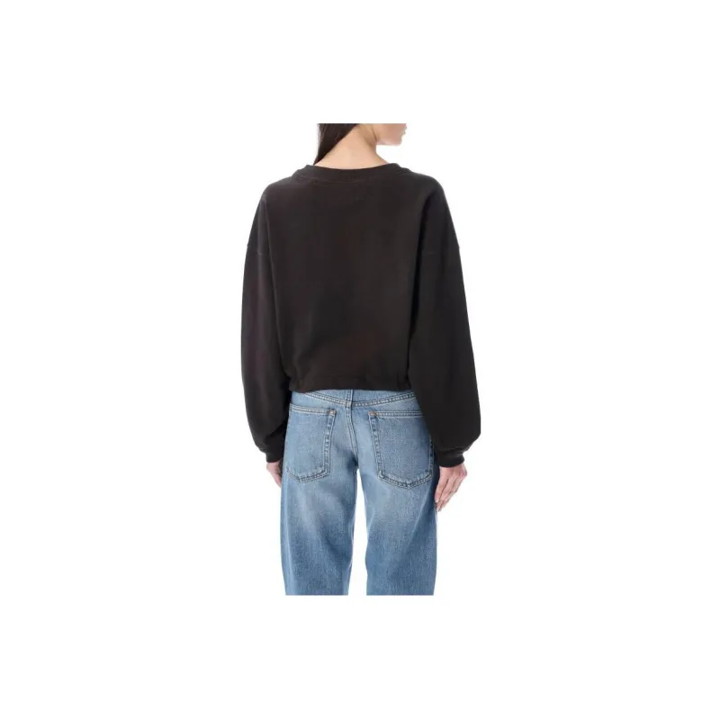 ISABEL MARANT ETOILE Margo Drawstring Cropped Sweatshirt-1
