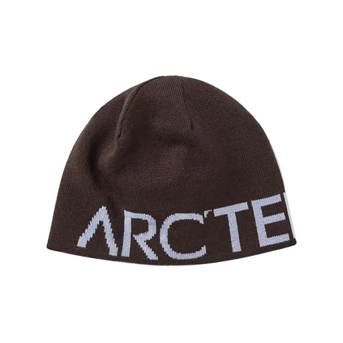 Arcteryx Acrylic Nylon Wool Beanies Unisex Brown