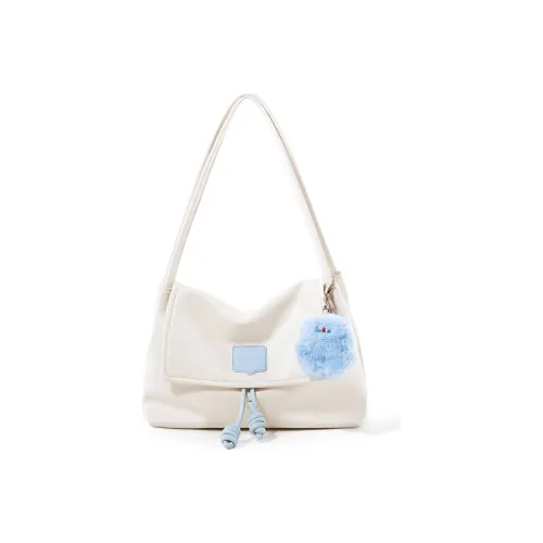 Miffy Pu Tote Bag, Shopping Bag, Shoulder Bag Women's White/Khaki