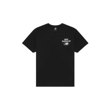 New Balance SS23 Set in Sleeve T Shirt Men's Black