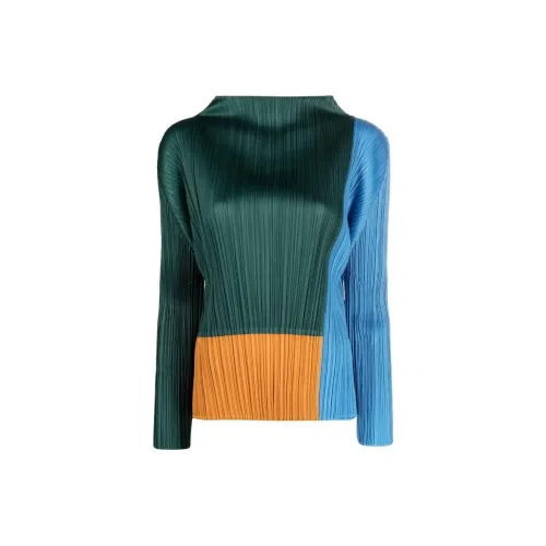 PLEATS PLEASE ISSEY MIYAKE T-Shirts Women's Green