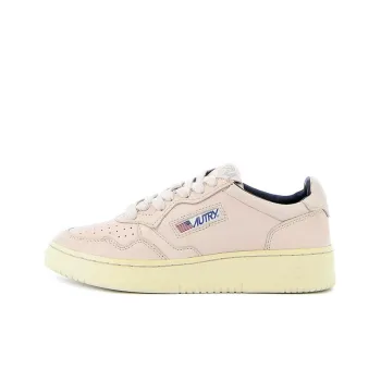 AUTRY Medalist Low Goatskin Sneakers 'Ivory' Women's