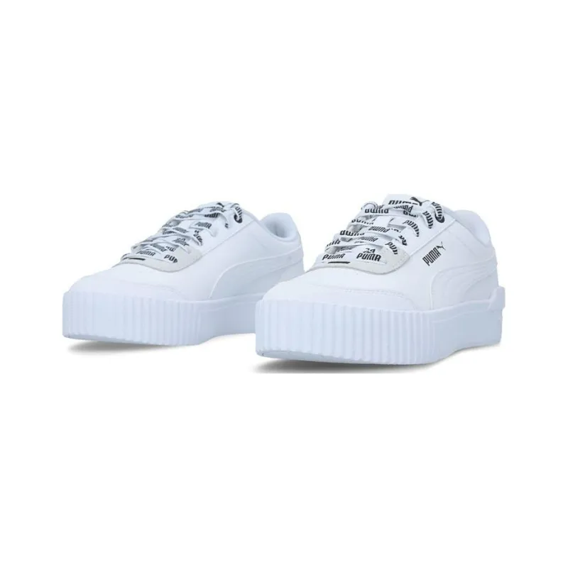 PUMA Carina Skateboard Shoes Women's Low-Top White-2