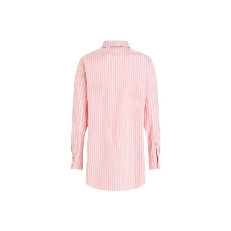 ETRO Logo Embroidered Striped Buttoned Shirt-1