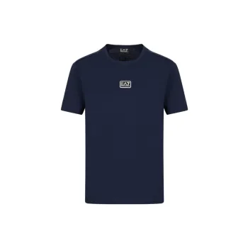 EMPORIO ARMANI EA7 T Shirts Men Navy Blue