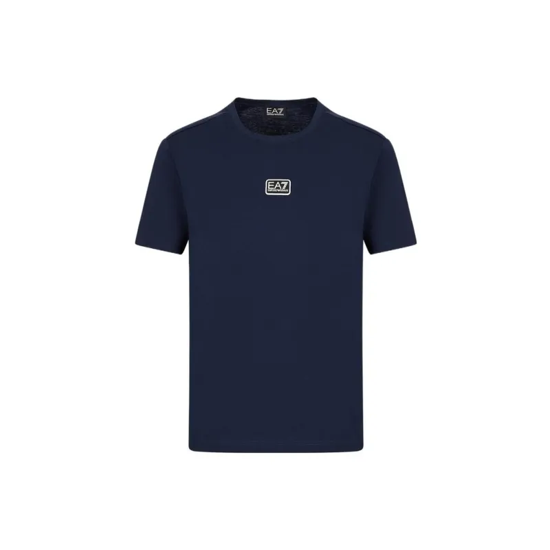 EMPORIO ARMANI EA7 T Shirts Men Navy Blue-0