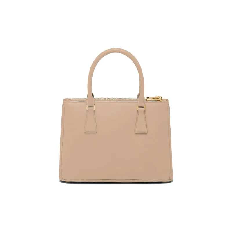 PRADA Galleria Killer Bag Leather Shoulder Bag Crossbody Bag Handbag Medium Size Women's Sand Yellow-1