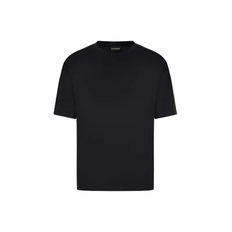 EMPORIO ARMANI SS23 T Shirt Men's Navy Blue-0