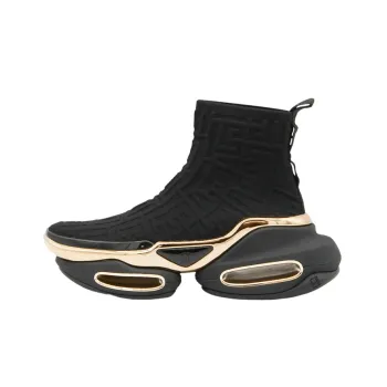 BALMAIN B-Bold High 'Monogram - Black Gold'