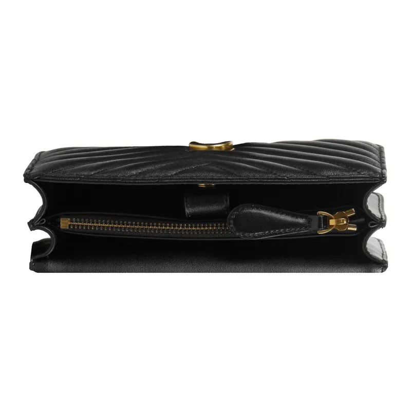 PINKO Leather Shoulder Bag, Crossbody Bag Women's Black-4