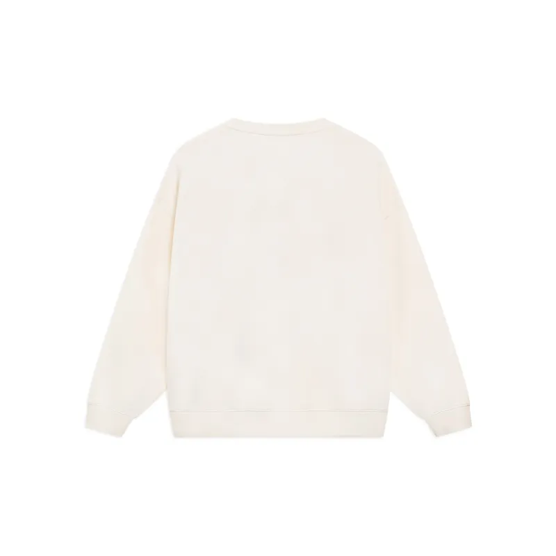 LiNing Sportlife Sweatshirt Unisex Ecru-1