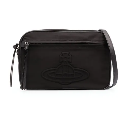 Vivienne Westwood LISA Cotton Camera Bags Crossbody Bag Shoulder Bag Women's Black