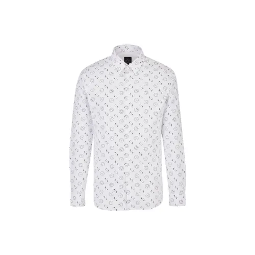 Smileyworld X ARMANI EXCHANGE Shirts Men White