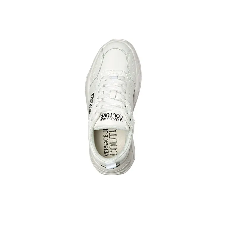 VERSACE JEANS Stargaze Cushioning Low Top Casual Shoes Women's White-3
