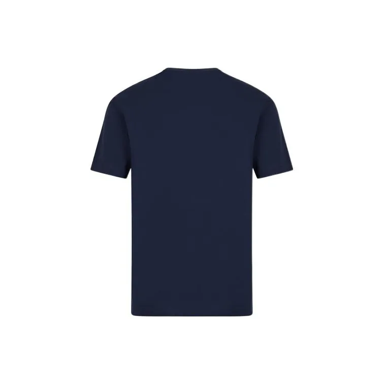 EMPORIO ARMANI EA7 T Shirts Men Navy Blue-1