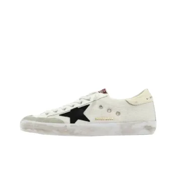 Golden Goose Super Star Nylon White Black Beige