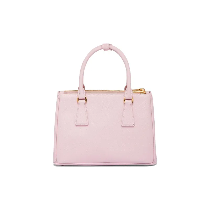 PRADA Galleria Killer Bag Calfskin Shoulder Bag Crossbody Bag Handbag Small Size Women's Snow Pink-1
