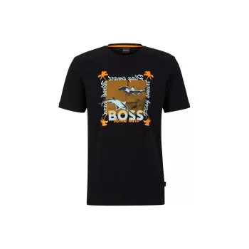 HUGO BOSS T Shirts Men Black