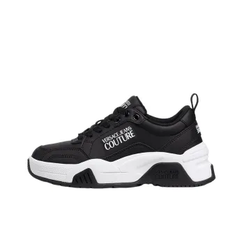 VERSACE JEANS Stargaze Cushioning Low Top Casual Shoes Women's Black White