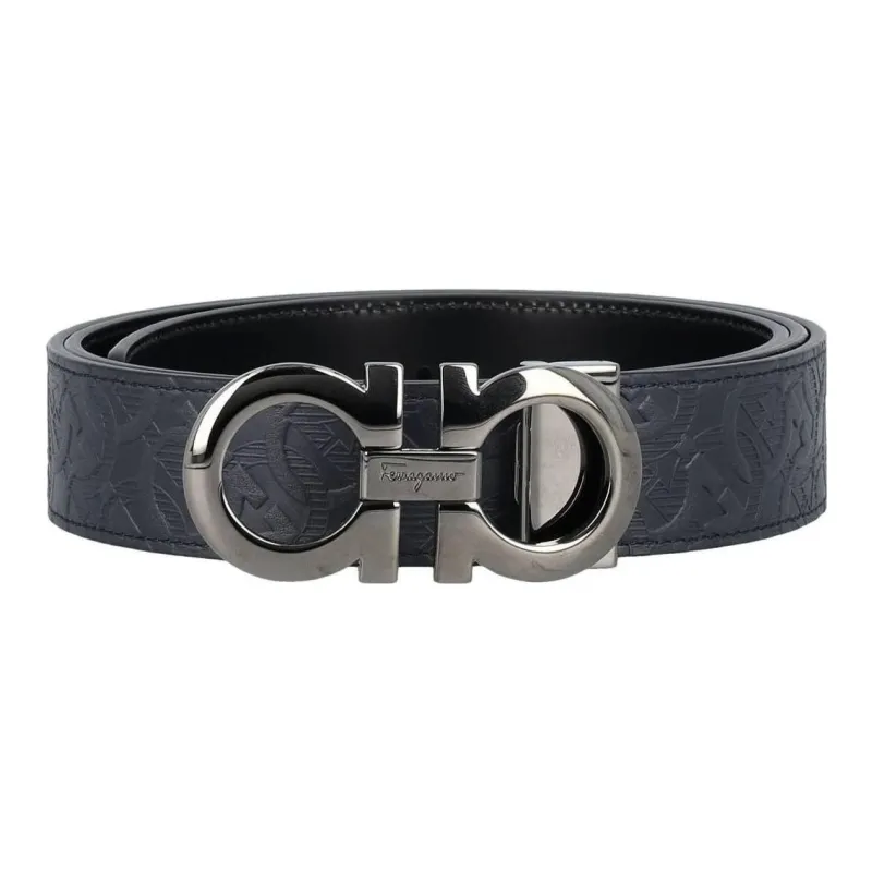 Ferragamo Reversible Gancini Buckle Belt-1
