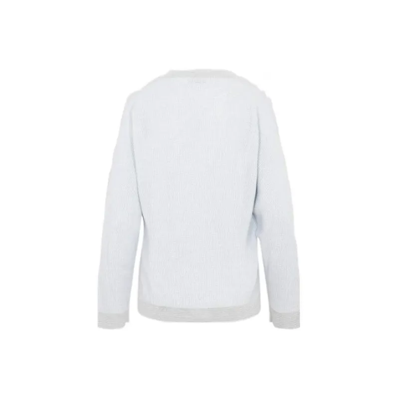 Fabiana Filippi Glitter-detail V-neck Sweater-1