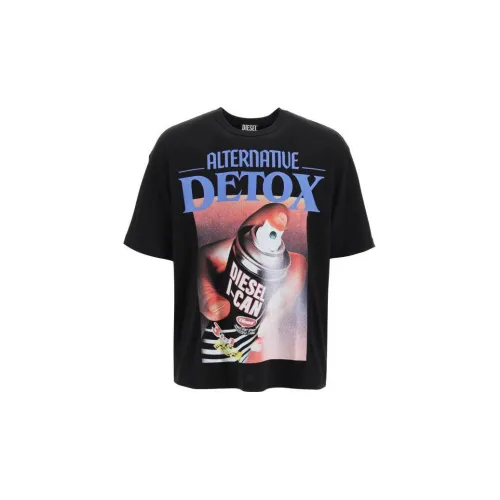 DIESEL T-Shirts Men Black