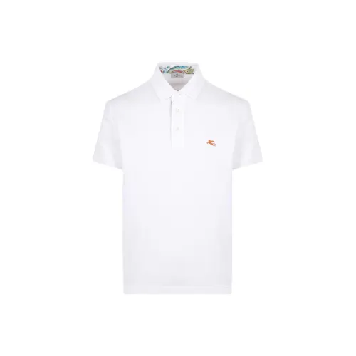 ETRO Polo Shirts Men White