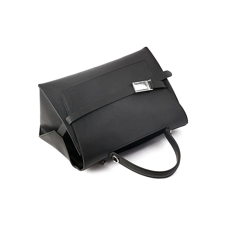 CHICWIND Genuine Leather One Shoulder Handbag Crossbody Bag Large Size Women's Dark Brown Black Light Khaki-2