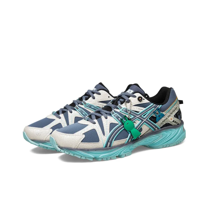 Junna Maruyama X Asics Gel-Kahana TR White Blue-2