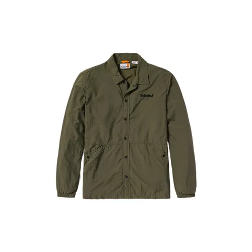 Timberland Windbreaker Jackets Men Army Green