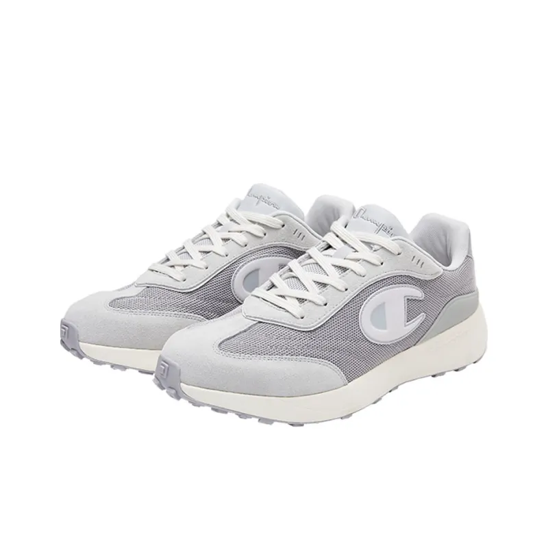 Champion Retro Sports Low Top Running Shoes Men's Gray-2