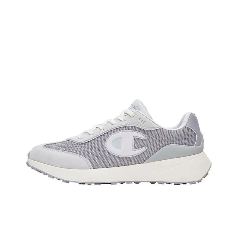 Champion Retro Sports Low Top Running Shoes Men's Gray-0