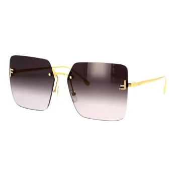 FENDI Square Frameless Sunglasses