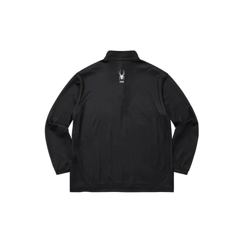 Supreme Spyder Web Half Zip Pullover-1