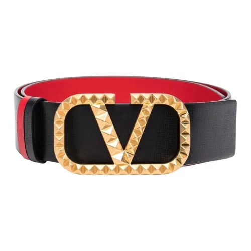 Valentino Leather Belts Women's Black