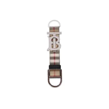 Burberry Keychain Men's Light Umber