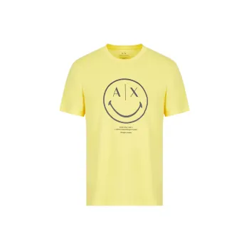 ARMANI EXCHANGEAE FW22 T Shirt Men's Yellow