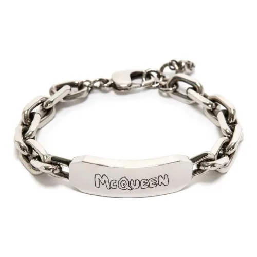 Alexander McQueen Bracelets Men Silver