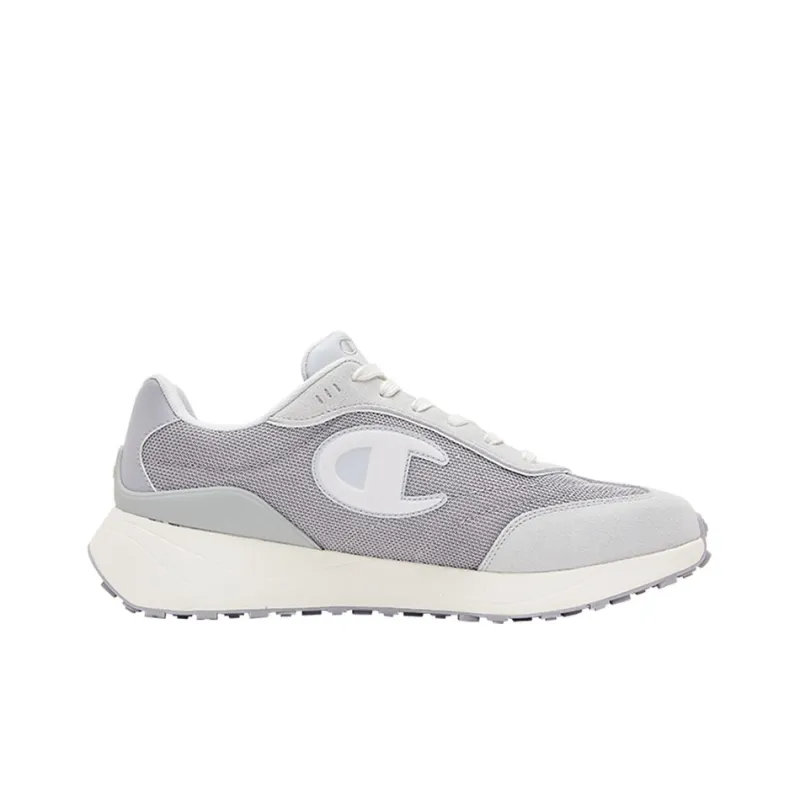 Champion Retro Sports Low Top Running Shoes Men's Gray-1