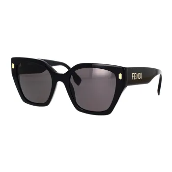 FENDI Plate Frame Butterfly Glasses Unisex