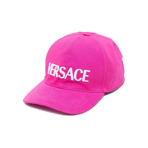 VERSACE Baseball Caps Men Rose Red